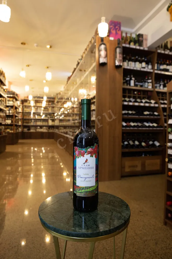 В магазине Крю Профи Sady Armenii Pomegranate Semi-Sweet 0.75 л