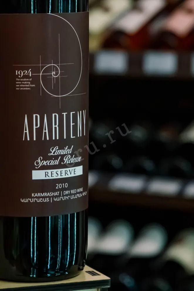 В магазине Крю Профи Aparteny Special Release Reserve 2010 0.75 л