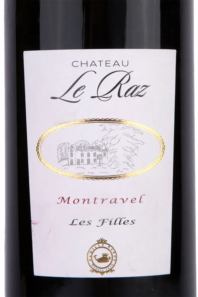 Этикетка Chateau Le Raz Les Filles Montravel 2004 0.75 л