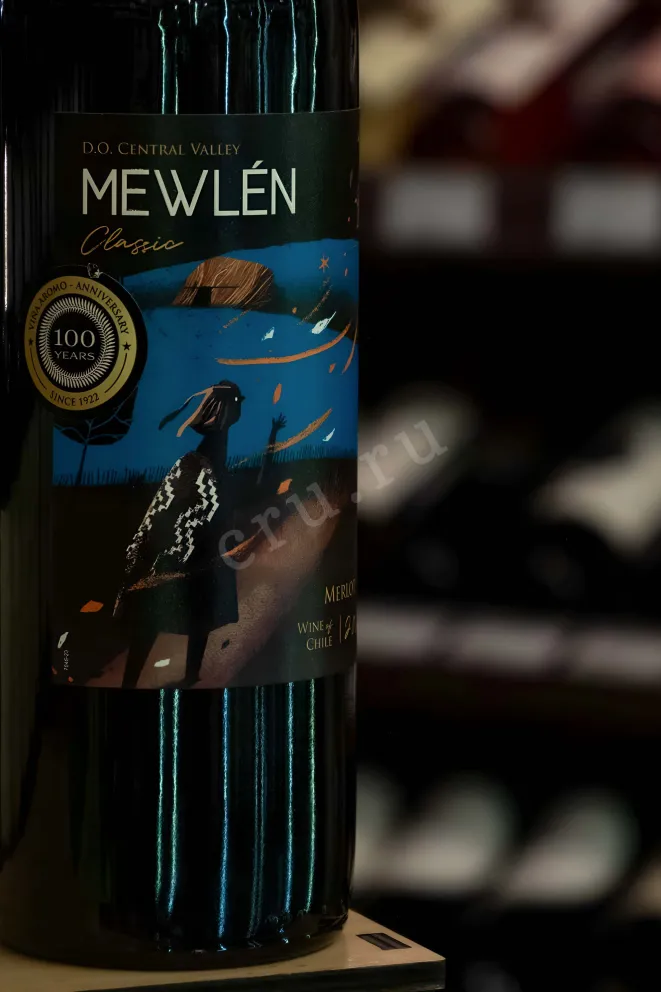 В магазине Крю Профи Mewlen Classic Merlot Central Valley DO 2023 0.75 л