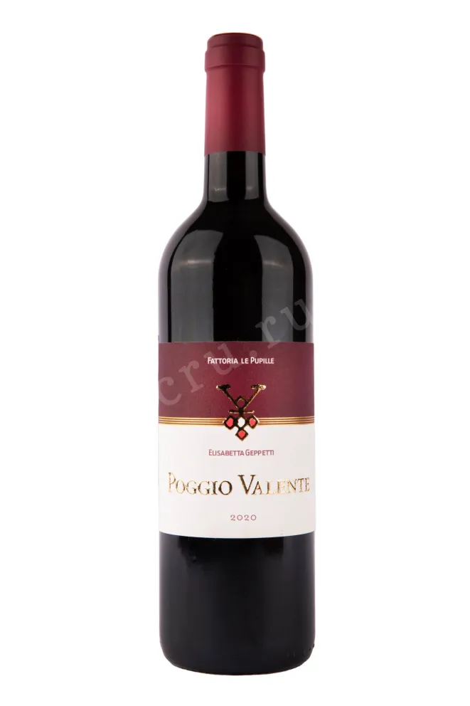 Вино Fattoria le Pupille Poggio Valente Toscana Rosso IGT 2020 0.75 л