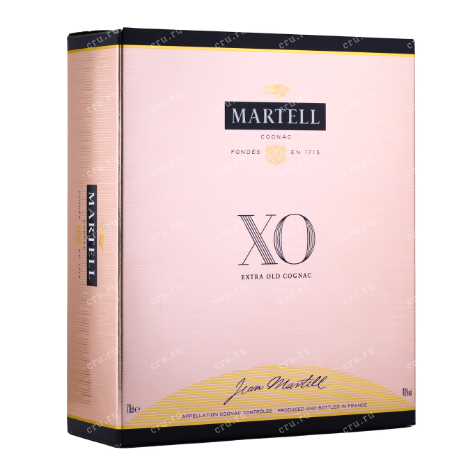 Подарочная коробка Martell XO 0.7 л
