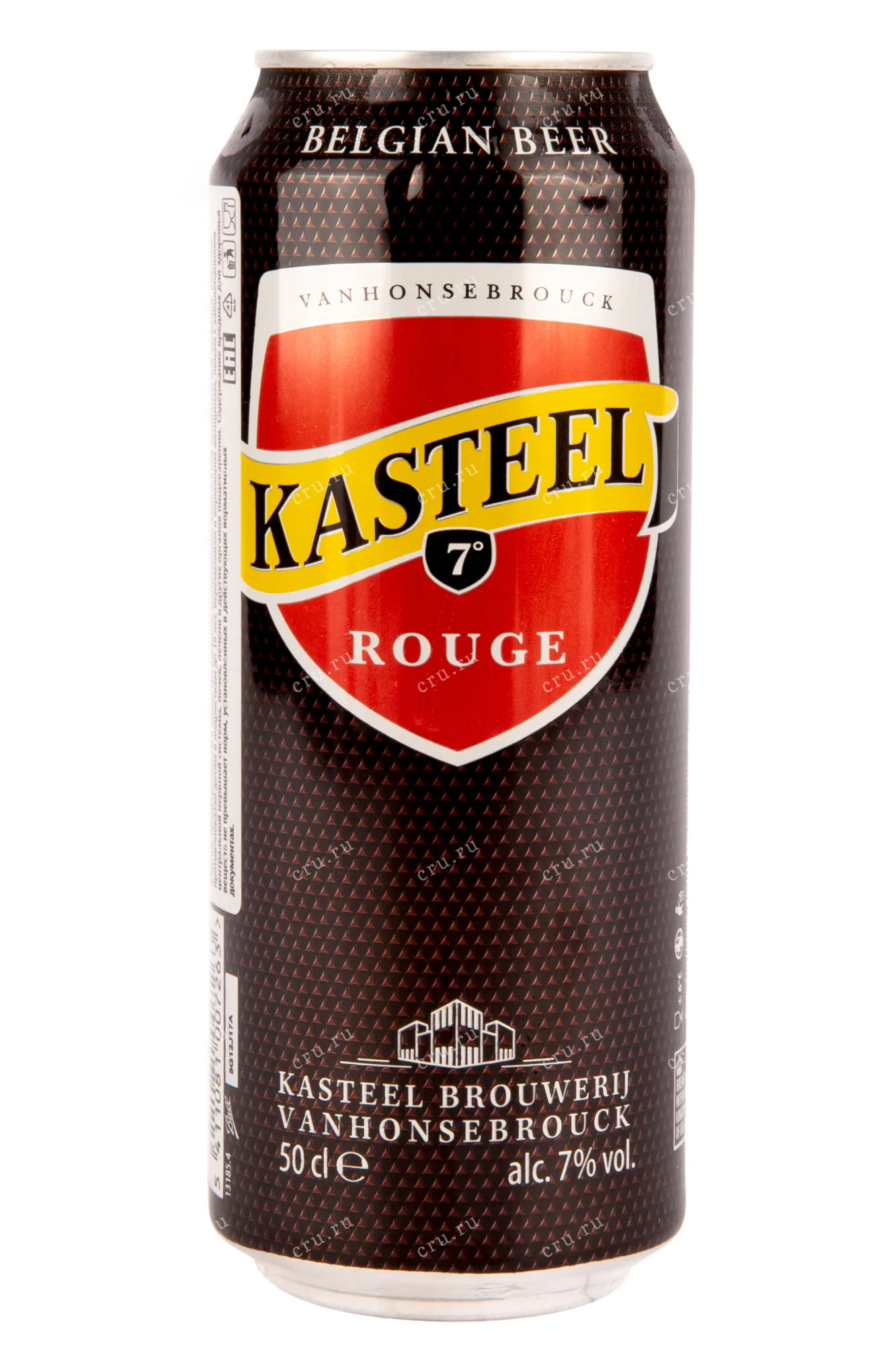 Фото — Пиво Van Honsebrouck Kasteel Rouge  0.5 л