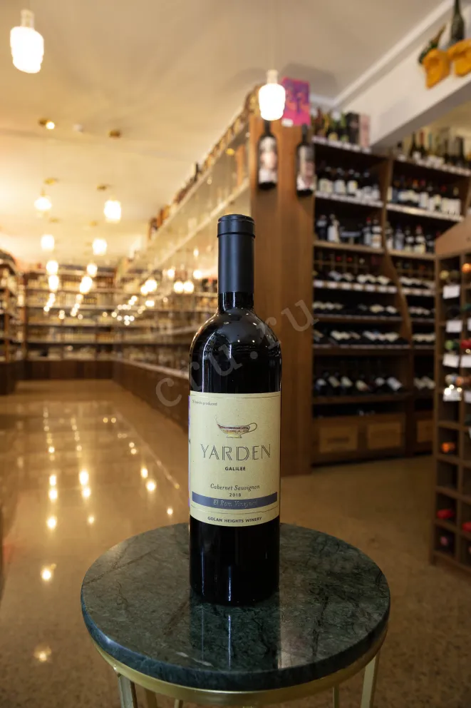 В магазине Крю Профи Yarden Cabernet Sauvignon El Rom Vineyard gift box 2018 0.75 л