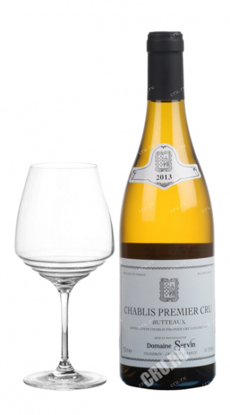 Вино Domaine Servin Chablis Premier Cru Butteaux 2013 0.75 л