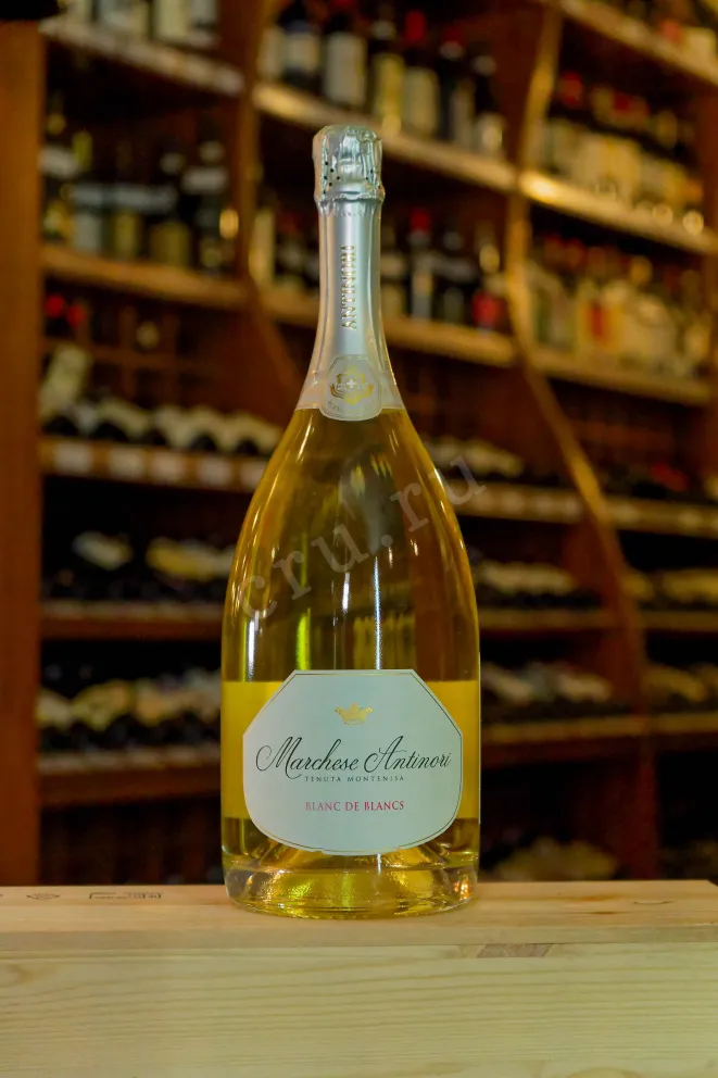 В магазине Крю Профи Marchese Antinori Blanc de Blancs Brut 2016 1.5 л