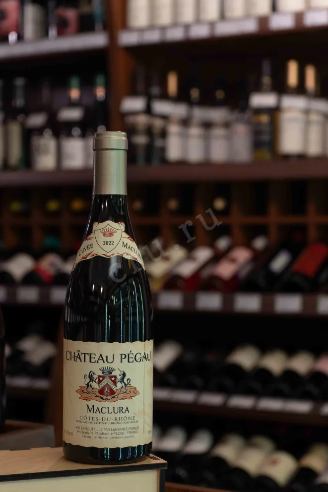 В магазине Крю Профи Chateau Pegau Cotes-du-Rhone Cuvee Maclura 2017 0.75 л