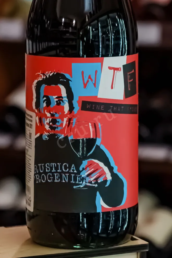 В магазине Крю Профи Palazzo Tronconi WTF Rustica Progenie Frusinate red 2021 1 л