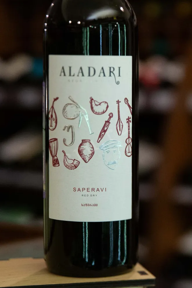 В магазине Крю Профи Aladari Saperavi 2022 0.75 л