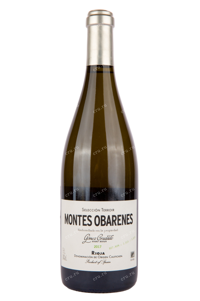 Вино Gomez Cruzado Montes Obarenes 2017 0.75 л