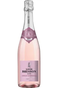 Игристое вино Louis Bresson & Co Brut Rose Cremant de Bordeaux 2024 0.75 л