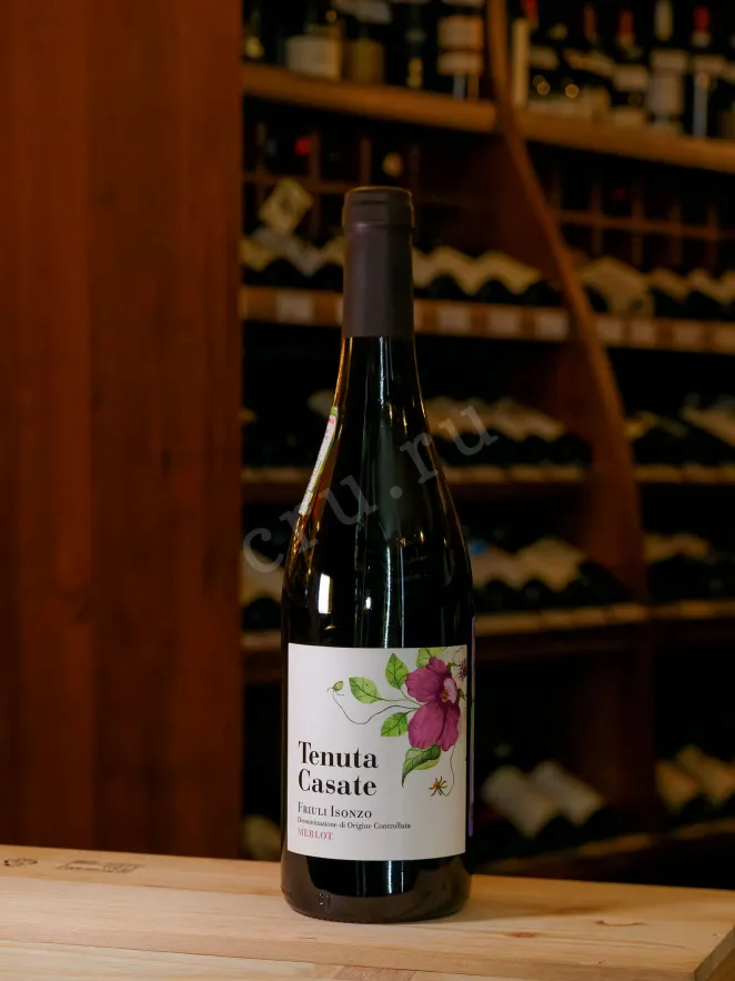 В магазине Крю Профи Tenuta Casate Merlot 2022 0.75 л