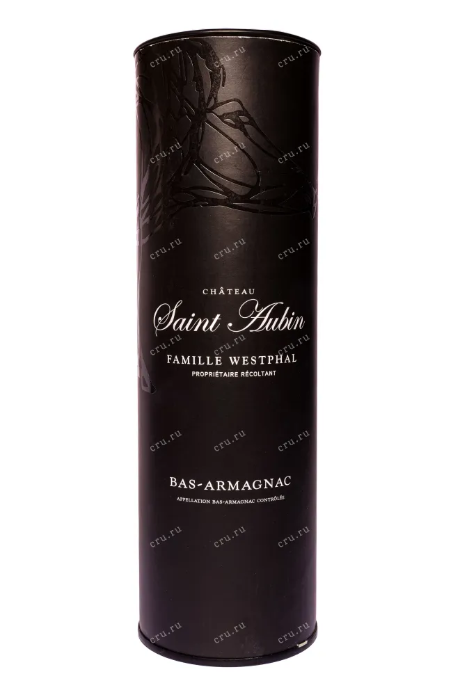 Туба Арманьяк Saint Aubin Bas-Armagnac in tube 1979 0.7 л