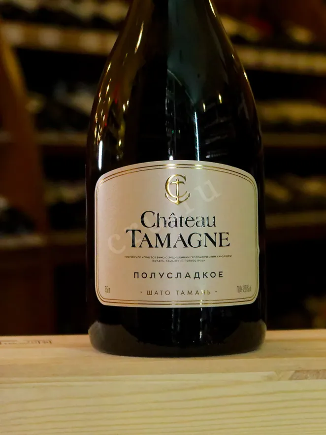 В магазине Крю Профи Chateau Tamagne white semi-sweet 2023 1.5 л