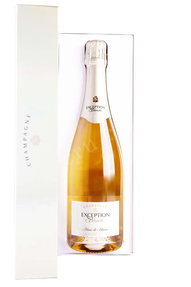 В подарочной коробке Mailly Exception Blanche Grand Cru Blanc de Blancs  with gift box 2016 0.75 л