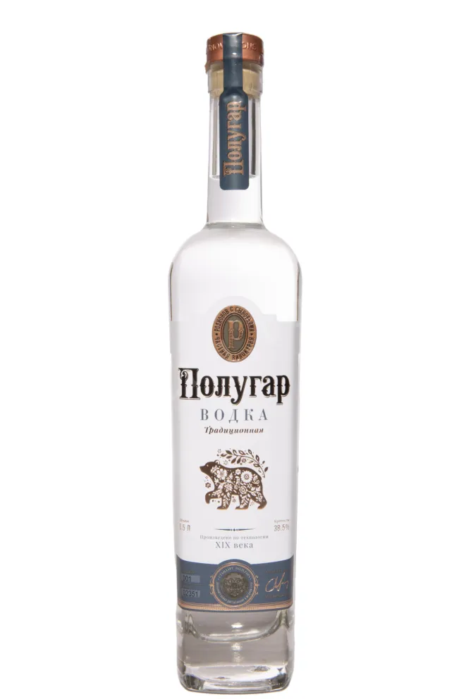 Водка Полугар Традиционная  0.5 л