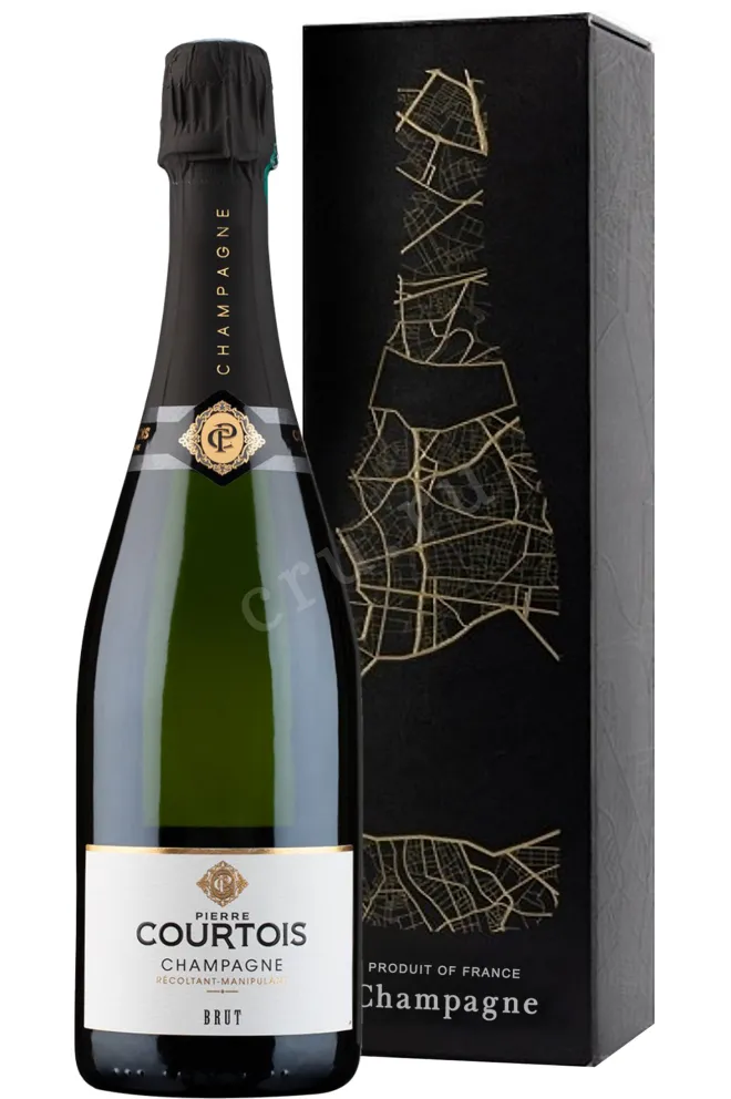 Шампанское Pierre Courtois Brut in gift box  0.75 л