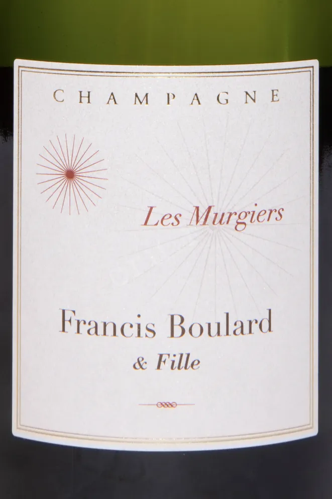 Этикетка Francis Boulard & Fille Les Murgiers 2021 0.75 л