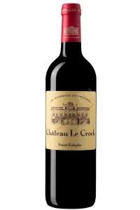 Вино Chateau Le Crock Saint Estephe AOC Cru Bourgeois 2019 0.75 л