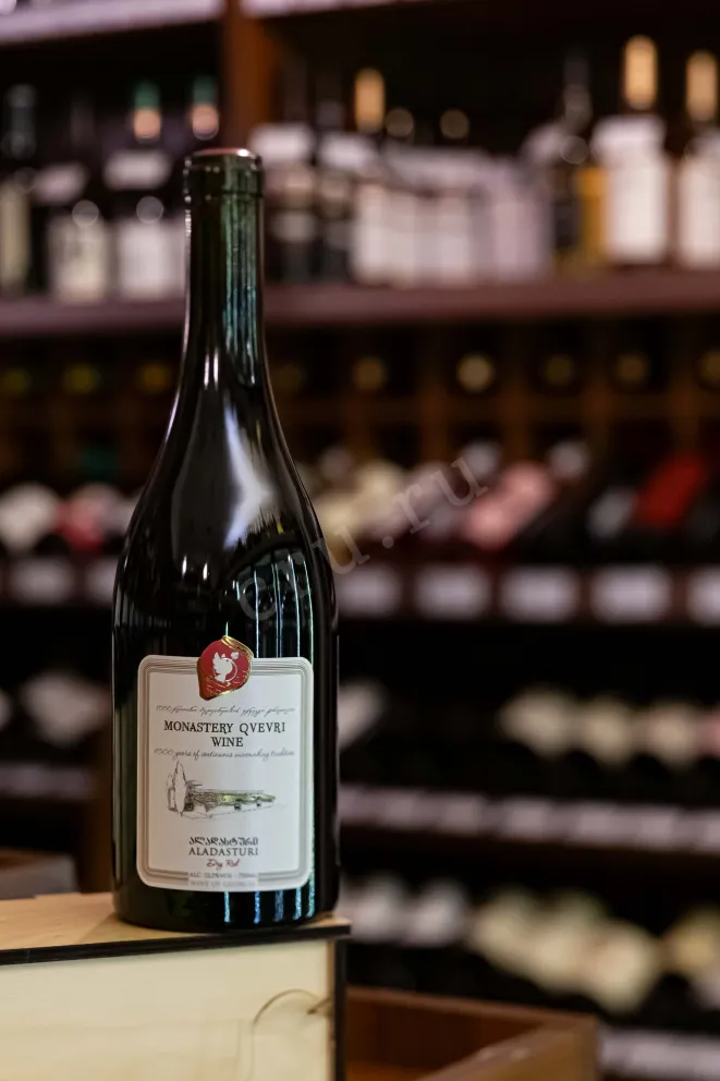 В магазине Крю Профи Winery Khareba Monastery Qvevri Wine Aladasturi 2021 0.75 л