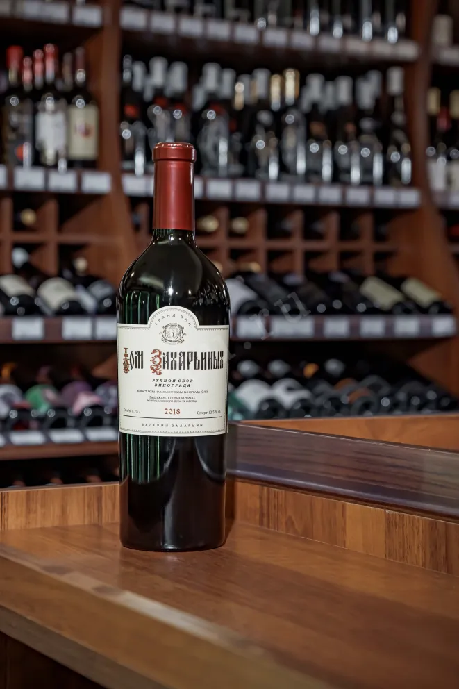 В магазине Крю Профи Dom Zaharinyh Red dry 2018 0.75 л