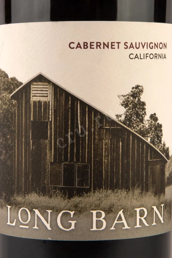 Этикетка Long Barn Cabernet Sauvignaun 2020 0.75 л