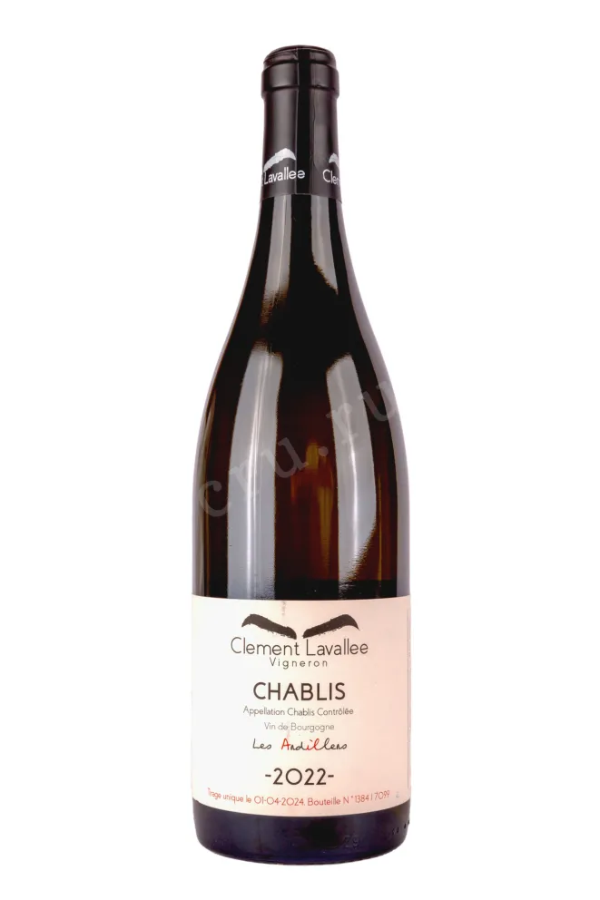 Вино Clement Lavallee Les Ardillers Chablis 2022 0.75 л