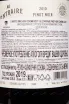 Контрэтикетка Au Contraire Pinot Noir Sonoma Coast 2019 0.75 л