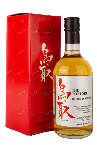 Виски Tne Tottori Blended gift box  0.5 л