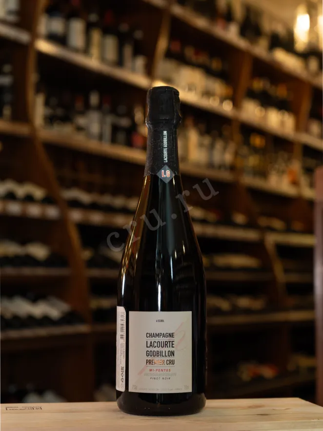 В магазине Крю Профи Lacourte Godbillon Mi-Pentes Extra Brut Premier Cru 0.75 л