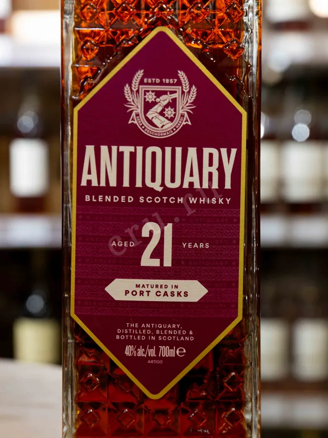 В магазине Крю Профи Antiquary Port Casks 21 years in gift box 0.7 л