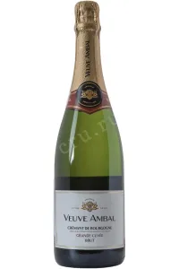 Игристое вино Veuve Ambal Cremant de Bourgogne Grande Cuvee Blanc Brut 2021 0.75 л