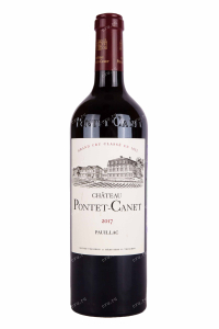 Вино Chateau Pontet-Canet Grand Cru Classe Pauillac 2017 0.75 л