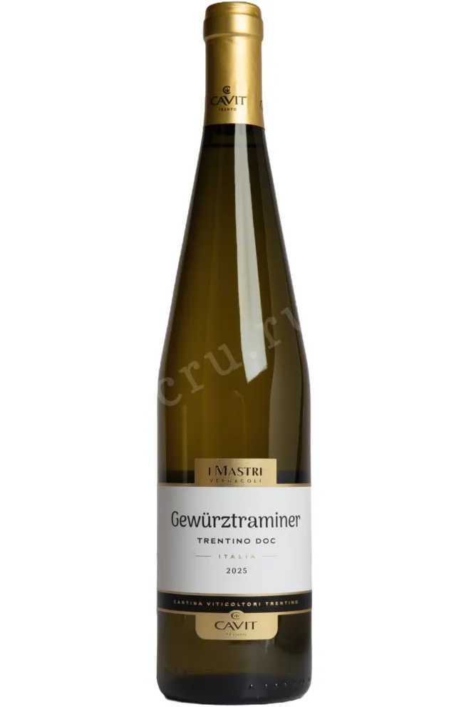 Вино Mastri Vernacoli Gewurztraminer Trentino DOC 2023 0.75 л