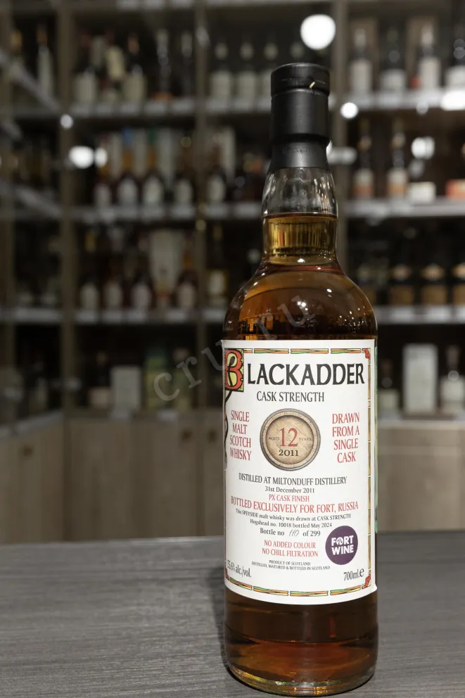 В магазине Крю Профи Blackadder Miltonduff Cask Strength Single Malt 12 YO in gift box 0.7 л