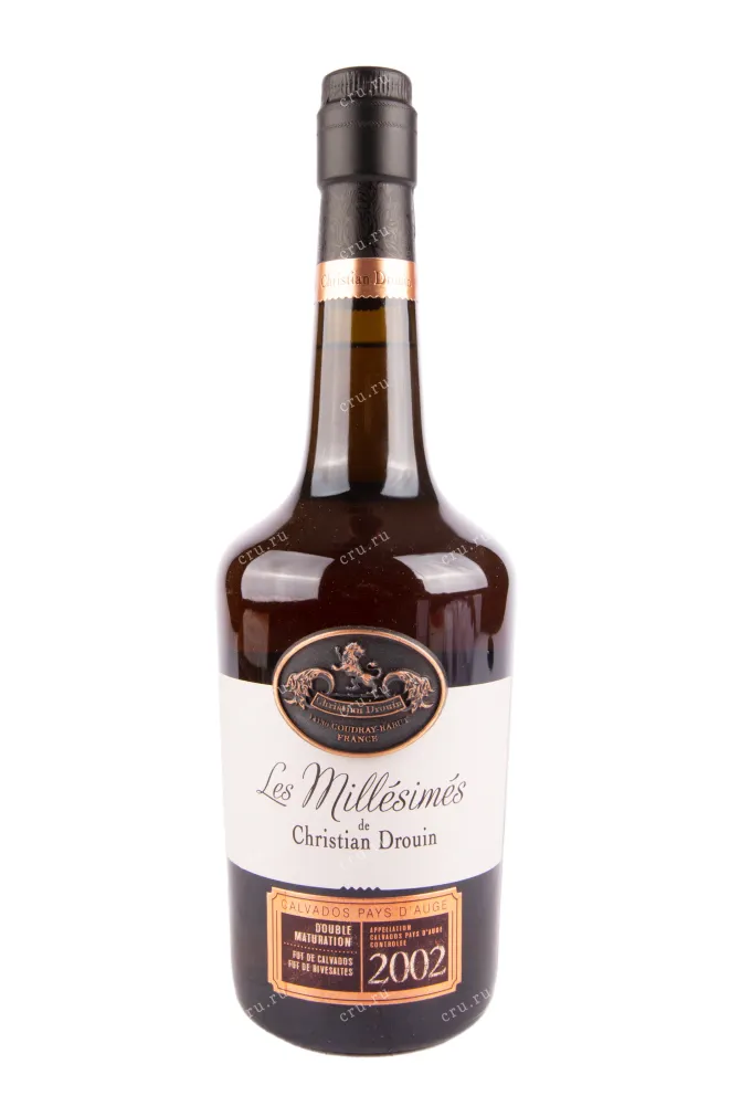 Кальвадос Christian Drouin Calvados Pays d'Auge gift box 2002  0.7 л