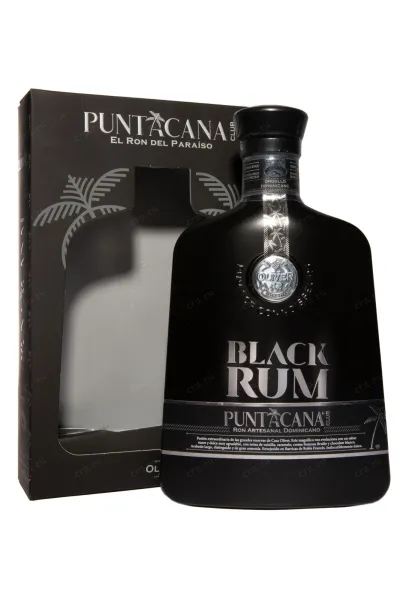 Ром Puntacana Club Black Oliver gift box  0.7 л