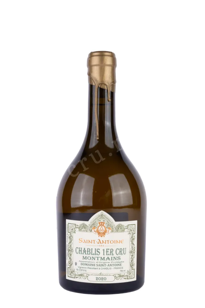 Вино Saint-Antoine Chablis 1er Cru Le Montmains Clos 2022 0.75 л