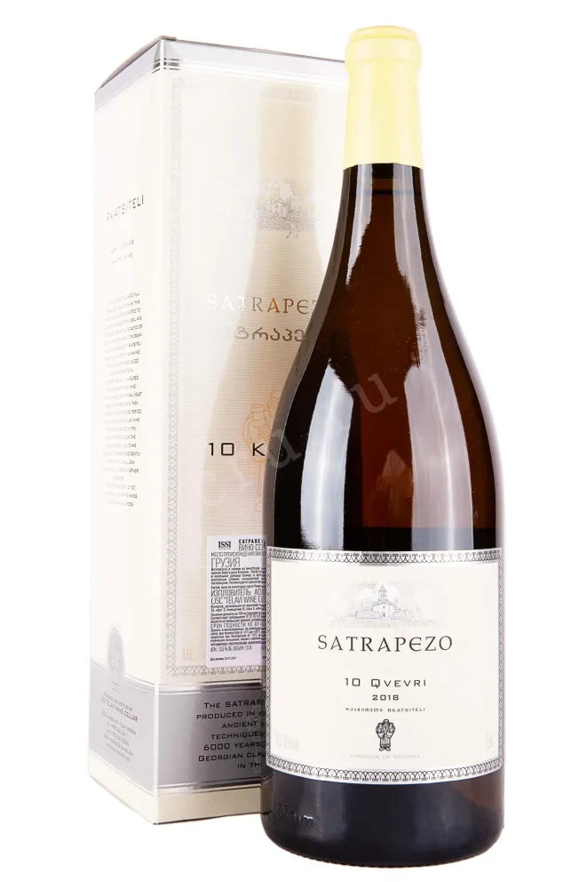 Вино Satrapezo 10 Kvevri in gift box 2018 1.5 л