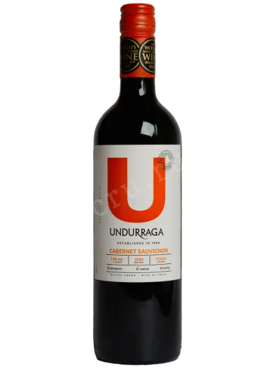 Вино Undurraga Cabernet Sauvignon 2022 0.75 л