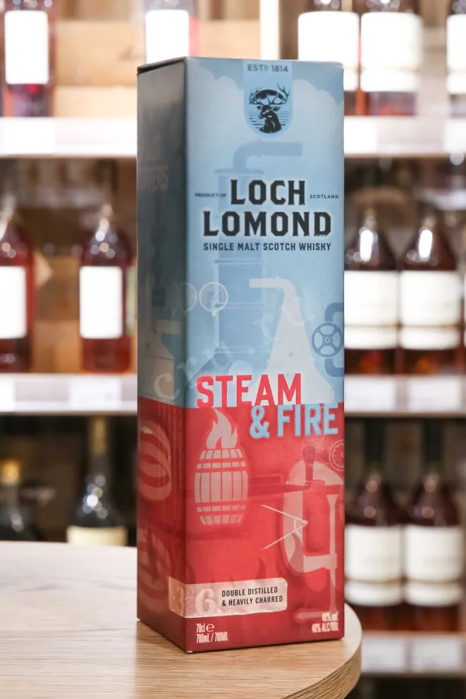В магазине Крю Профи Loch Lomond Steam & Fire Single Malt in gift box 0.7 л