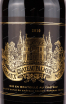 Этикетка вина Chateau Palmer Margaux 2010 0.75 л