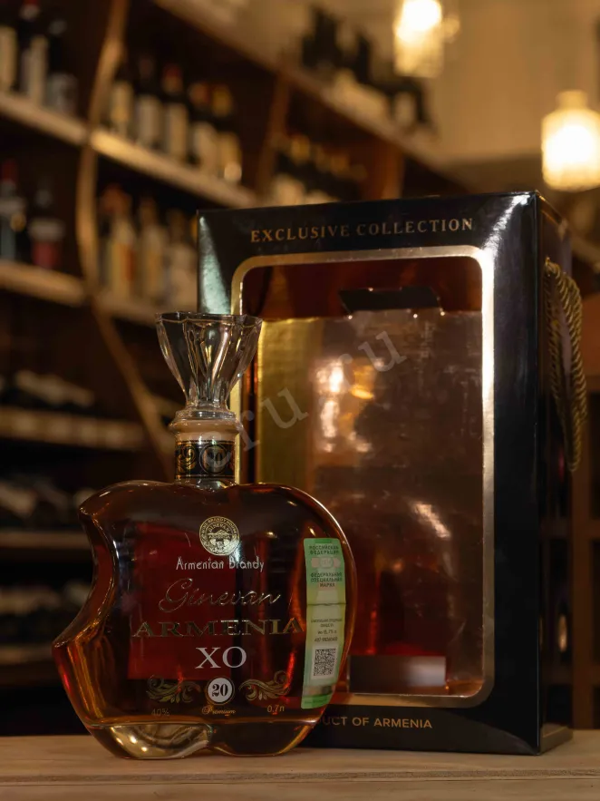 В магазине Крю Профи Ginevan Armenia XO 20 Years Old in gift box 0.7 л