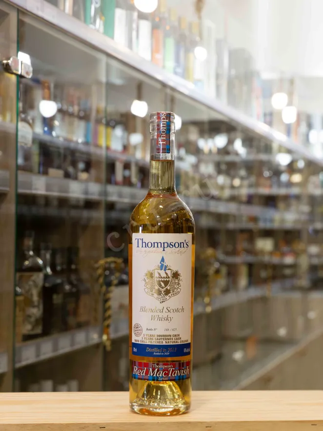 В магазине Крю Профи Thompsons Blended Scotch gift box 0.7 л