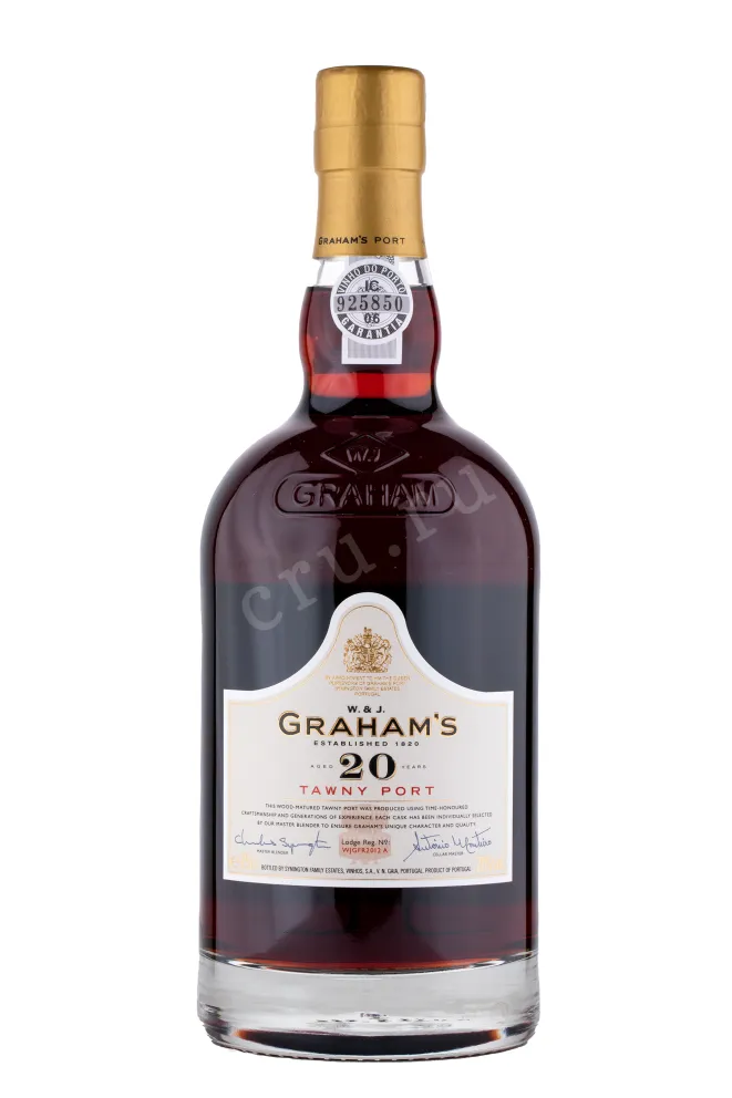 Бутылка портвейна Грэмс 20 лет Тони 0.75 л