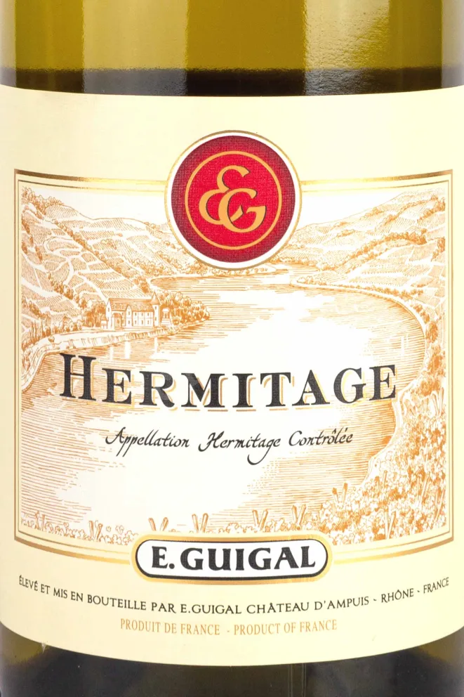 Этикетка Hermitage Blanc E. Guigal 2019 0.75 л