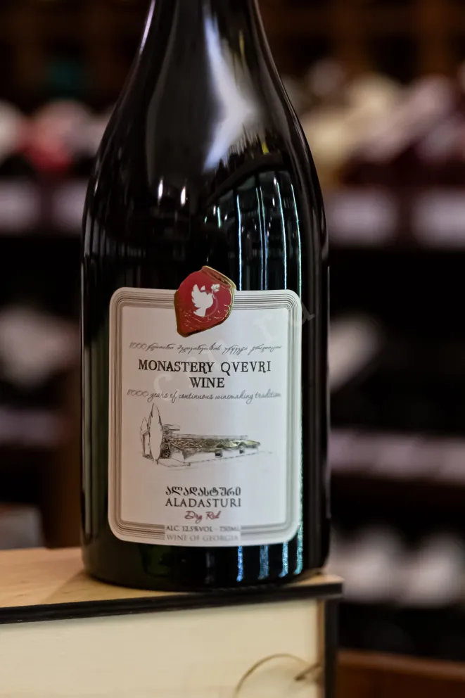 В магазине Крю Профи Winery Khareba Monastery Qvevri Wine Aladasturi 2021 0.75 л