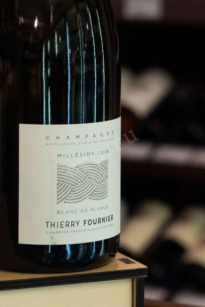 В магазине Крю Профи Thierry Fournier Millesime Blanc de Blancs Millesime 2018 0.75 л