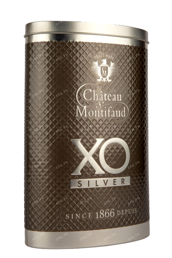 Подарочная коробка Chateau de Montifaud XO Silver  0.7 л