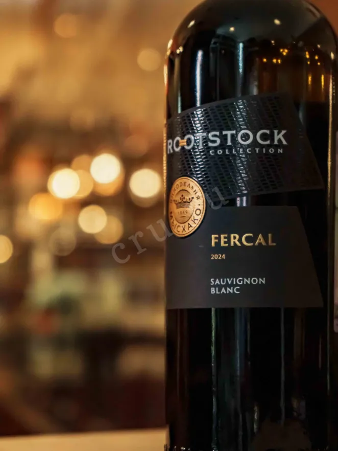 В магазине Крю Профи Myskhako Rootstock Fercal Sauvignon Blanc 2024 0.75 л
